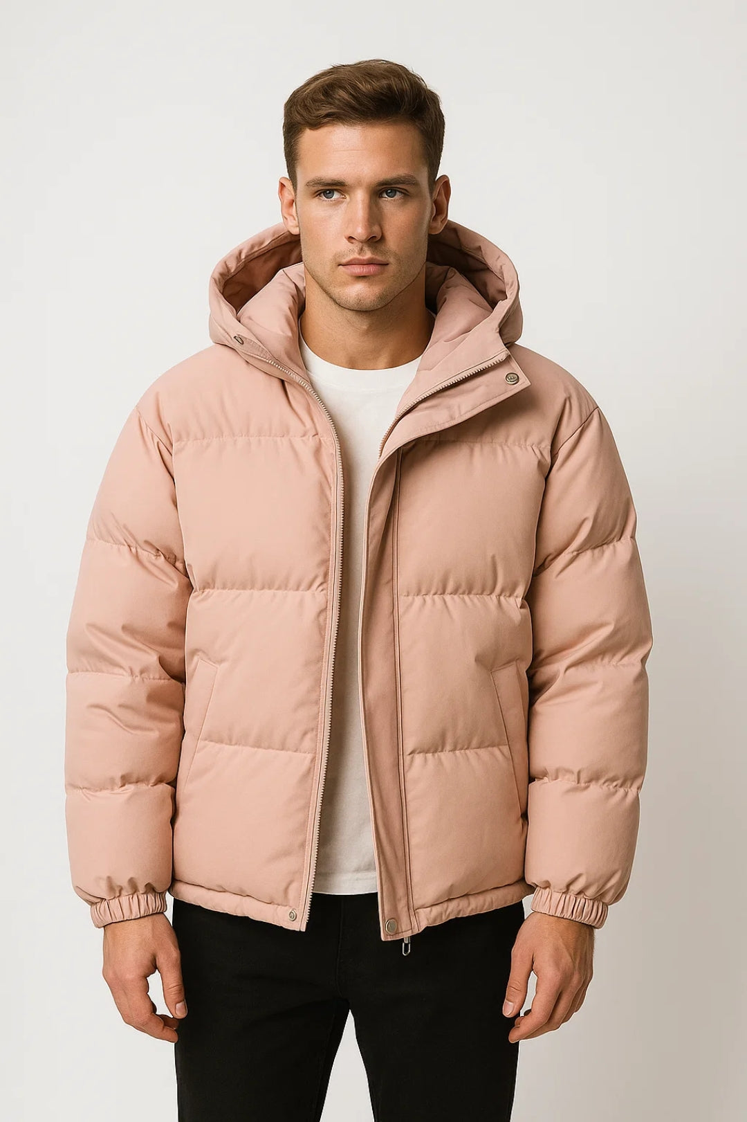 Men's Winter Puffer Jacket – Warm & Stylish Design