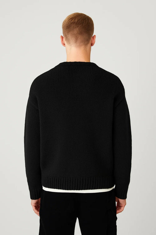 Men's Winter Sweater – Soft Coarse Texture for Comfort