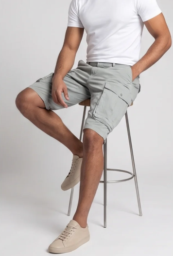 Men's Cargo Shorts - Casual Loose Fit for Outdoor Activities
