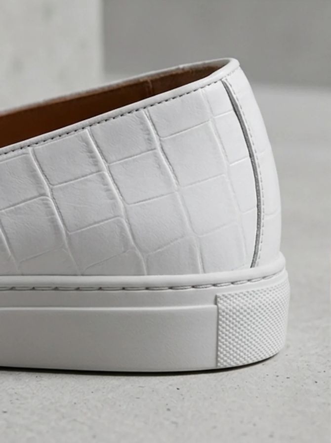Mens Loafers with Tassel Detail and Slip On Design