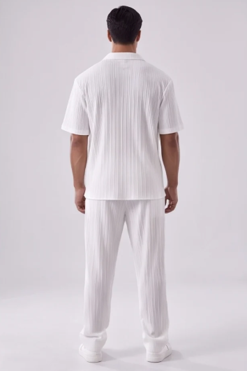 Men's Casual Commuter Shirt and Trousers Set