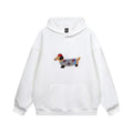 Unisex Oversize Dachshund Design Hoodie
