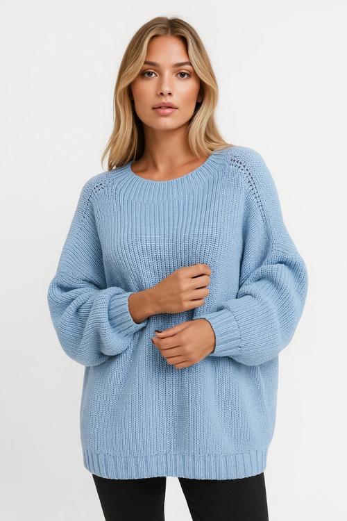 Women's Cozy Oversized Sweater – Soft, Airy Knit
