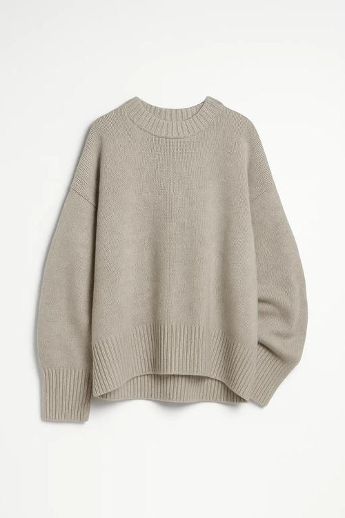 Women's Oversized Sweater – Cozy Ribbed Design