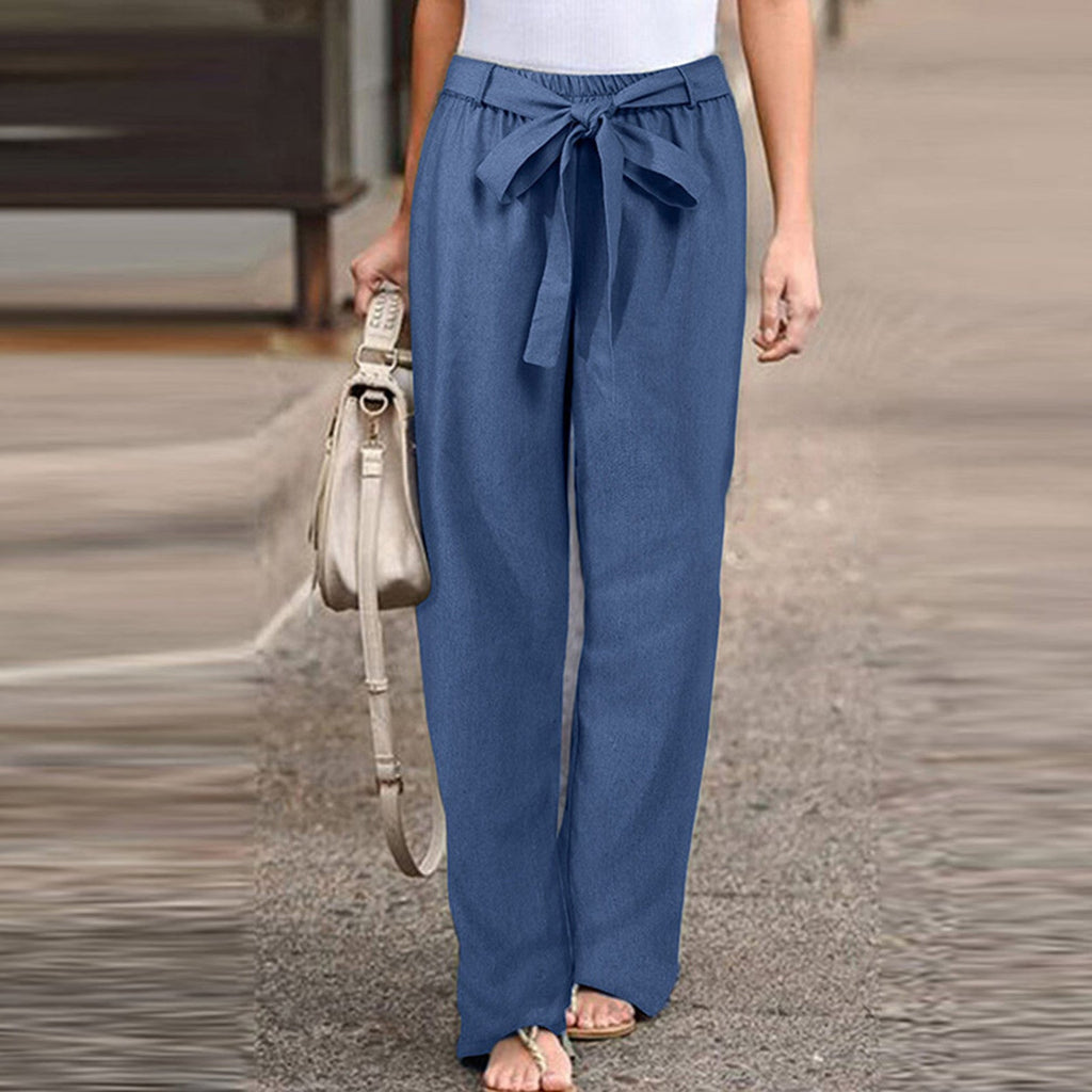 Women's Airy Linen Trousers
