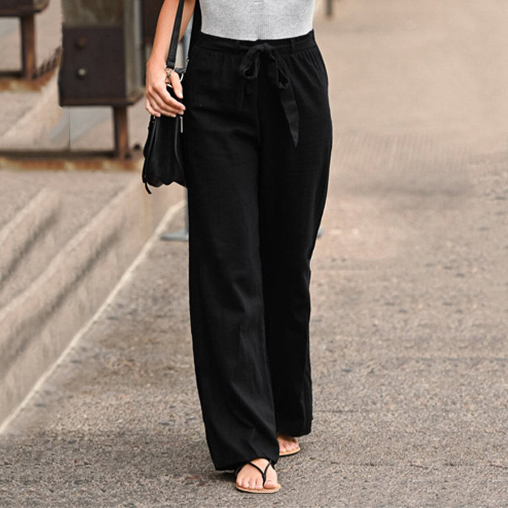 Women's Airy Linen Trousers