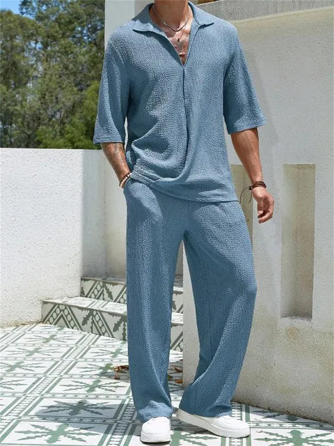 Women's Asymmetrical Cardigan Comfort Set