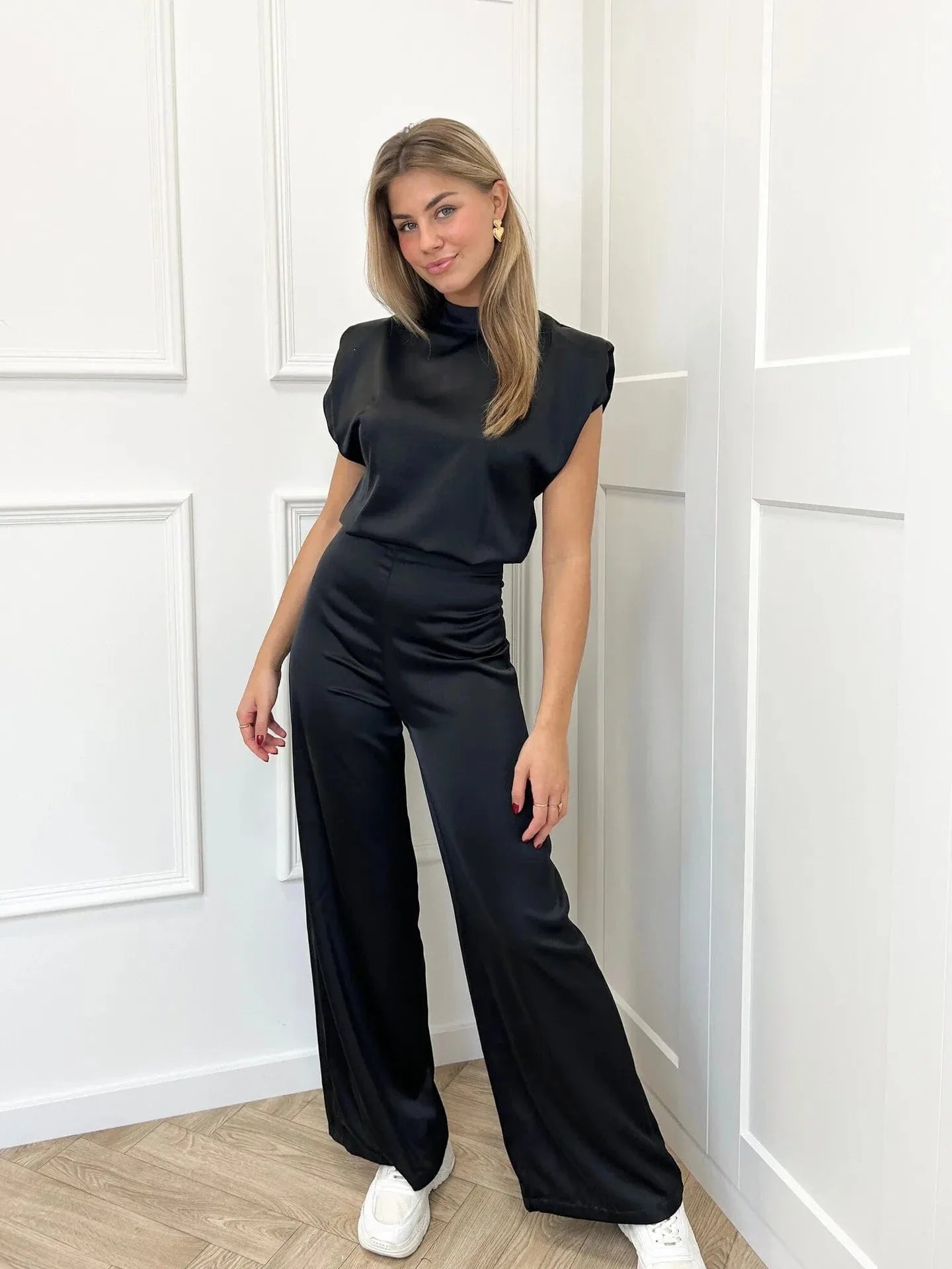 Women's Elegant Backless Jumpsuit