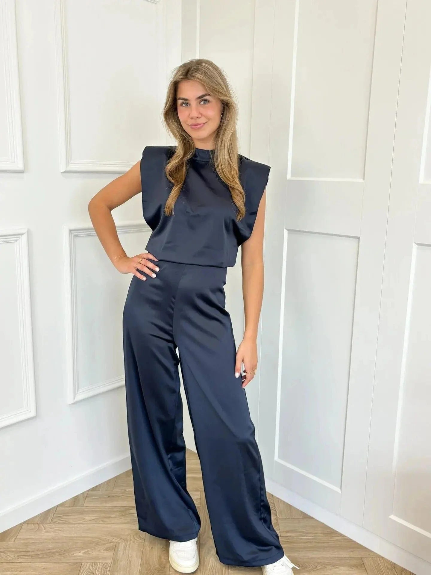 Women's Elegant Backless Jumpsuit