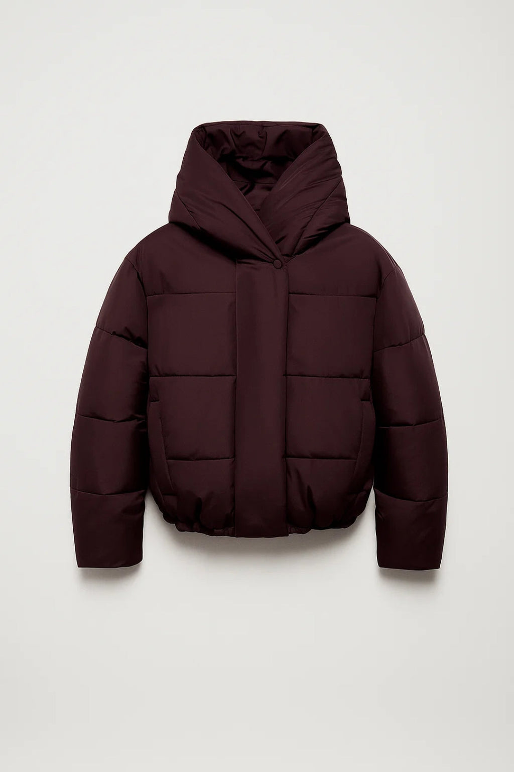 Women's Puffer Jacket – Stylish Short Design with Hood