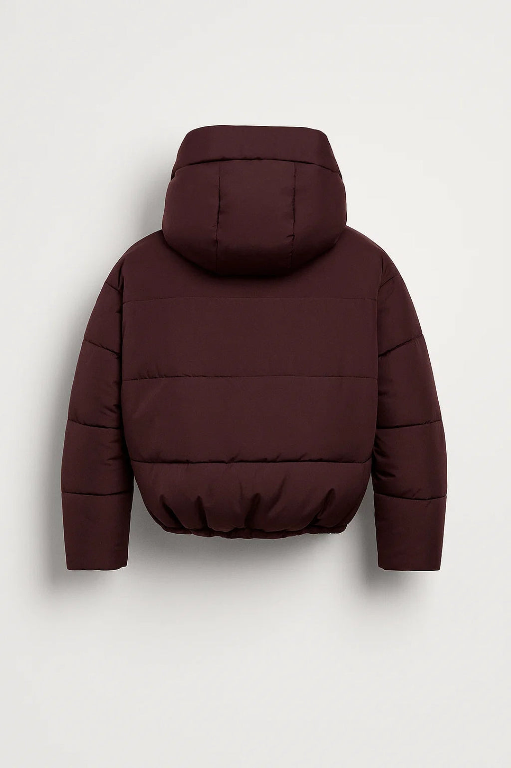Women's Puffer Jacket – Stylish Short Design with Hood