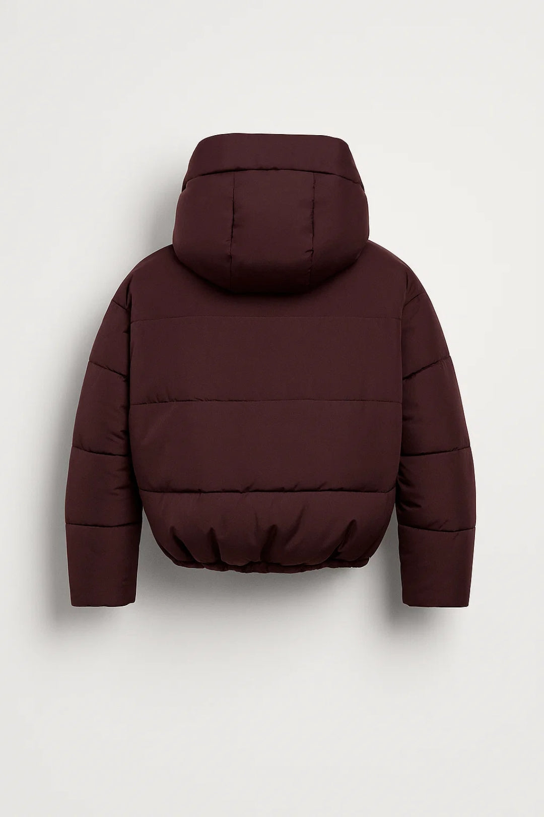 Women's Puffer Jacket – Stylish Short Design with Hood