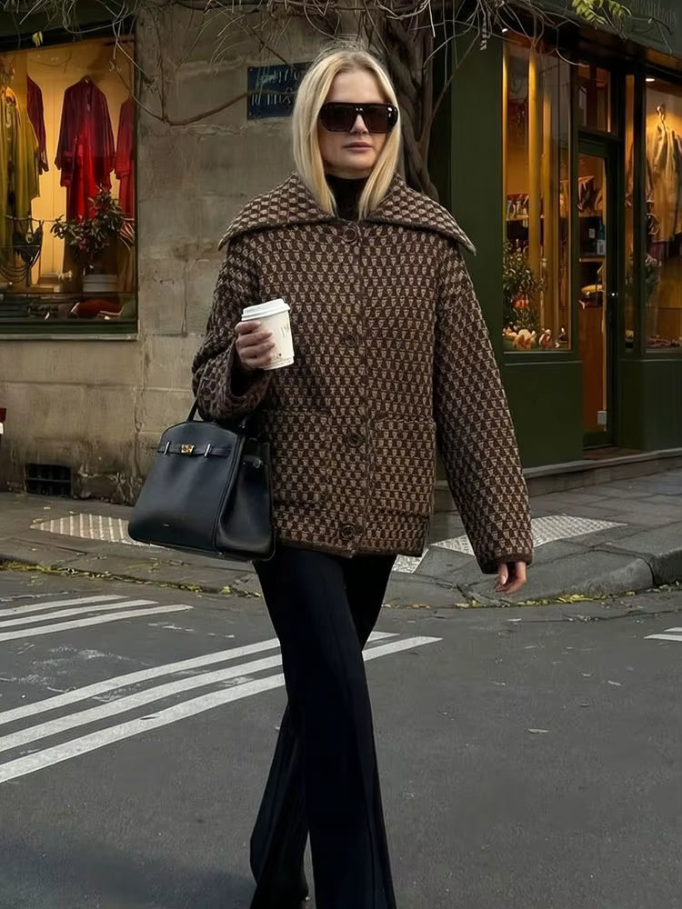 Women's Casual Knitted Warm Jacket