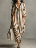 Women’s Casual Maxi Dress with Pockets