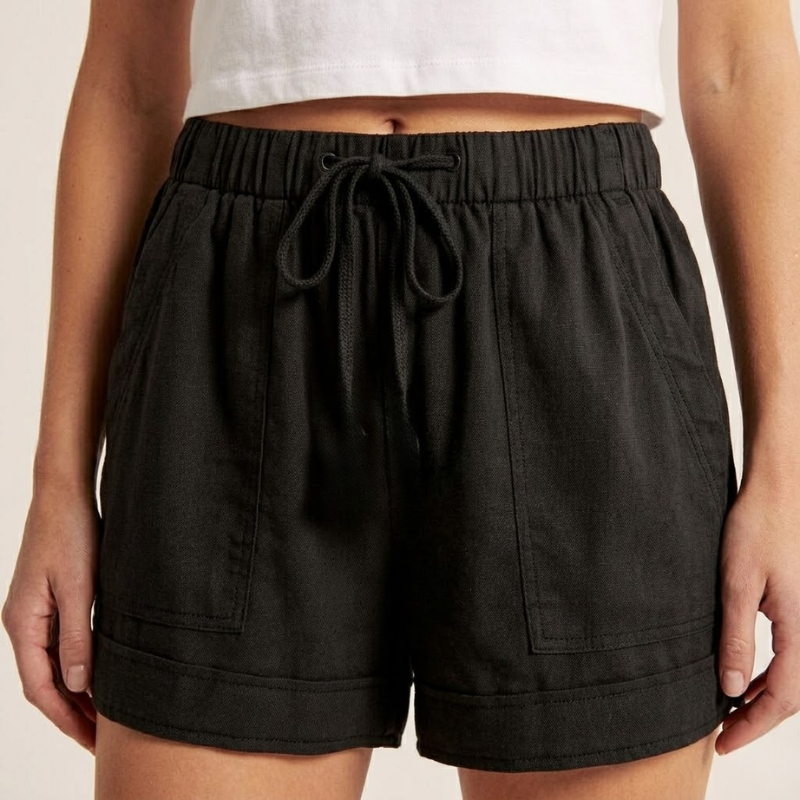 Women's Casual Summer Shorts with Elastic Waistband