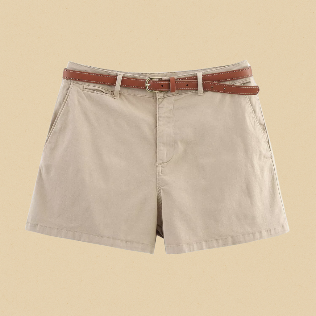 Women's Chino Capri Shorts for Casual Summer Style