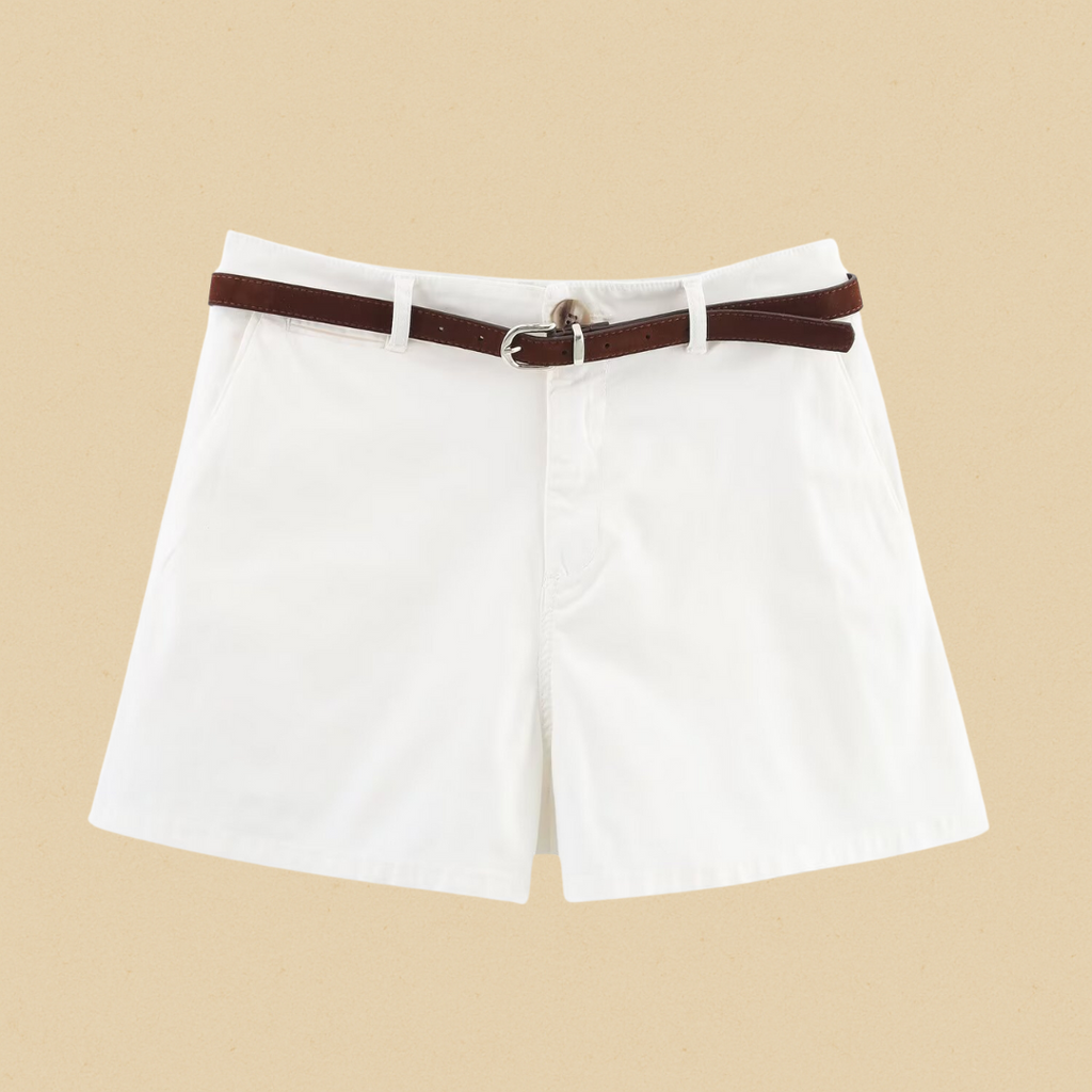 Women's Chino Capri Shorts for Casual Summer Style