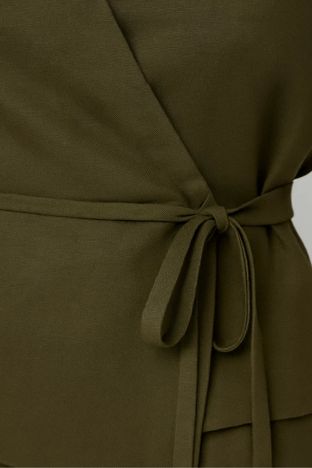 Women's Co Ord Set - Wrap Top and Wide Leg Pants