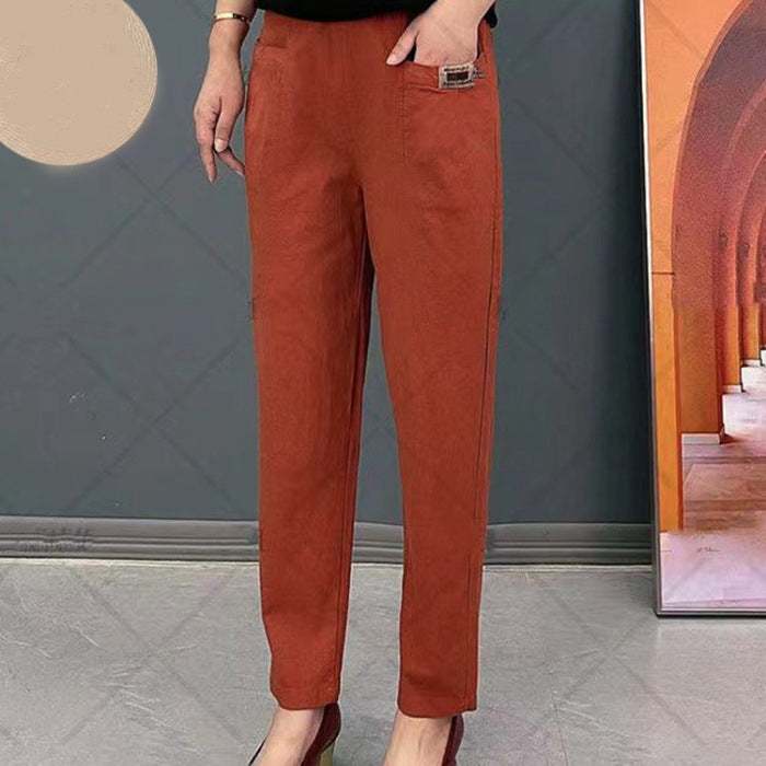 Women’s Cotton Pants – Soft, Breathable Fabric for All-Day Comfort and Versatile Style