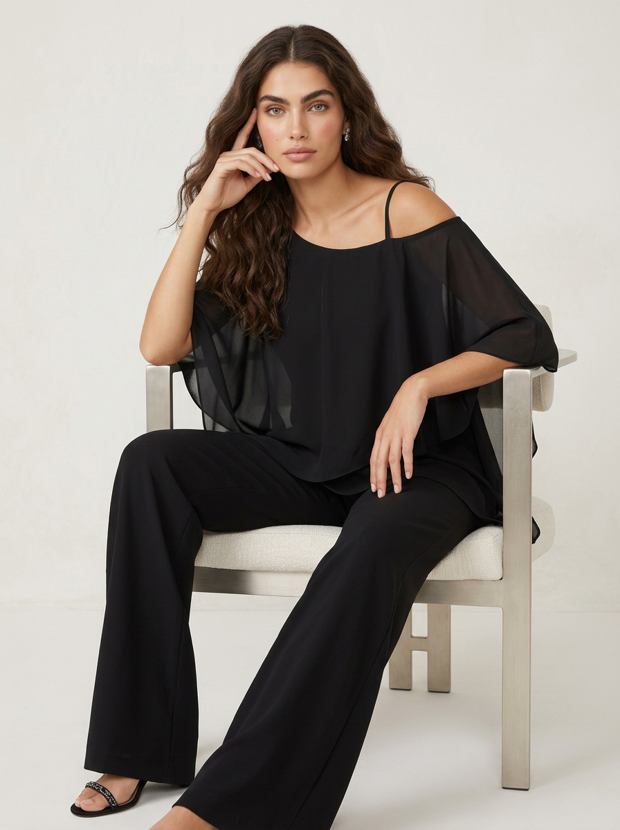 Women's Elegant Chiffon Set