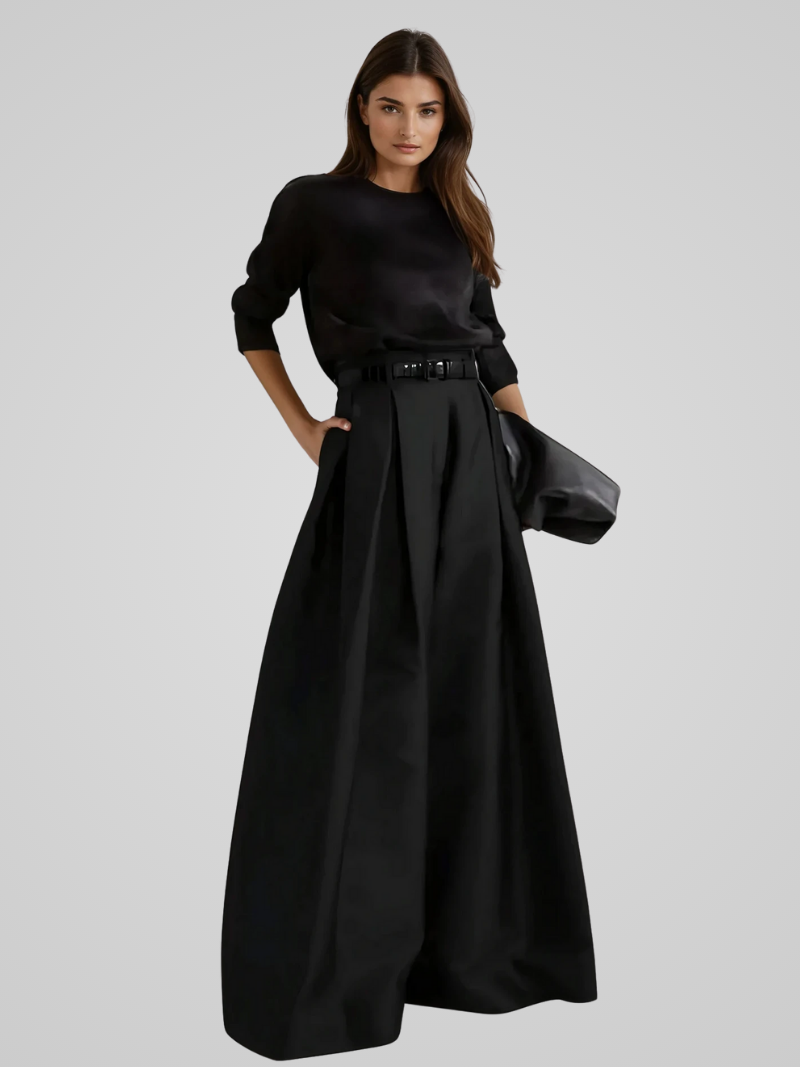 Women's Elegant Maxi Skirt-Pants