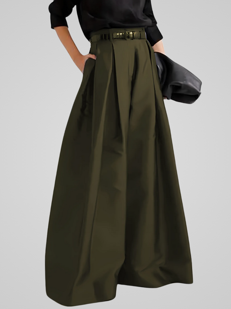 Women's Elegant Maxi Skirt-Pants