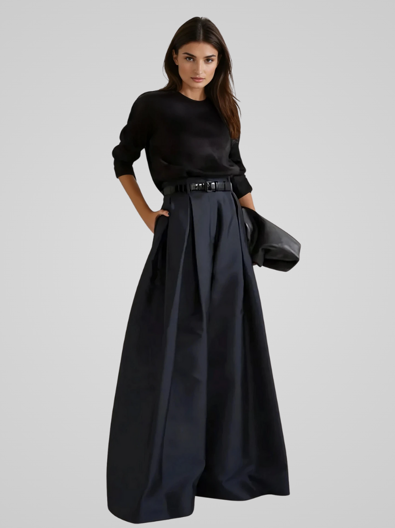 Women's Elegant Maxi Skirt-Pants