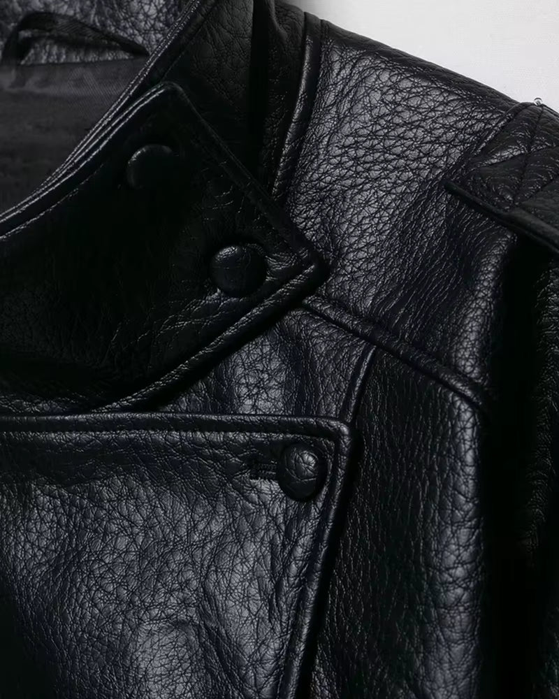 Women's Faux Leather Jacket