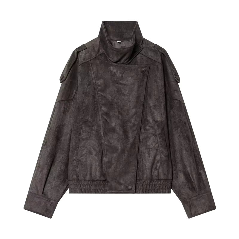 Women's Faux Leather Jacket
