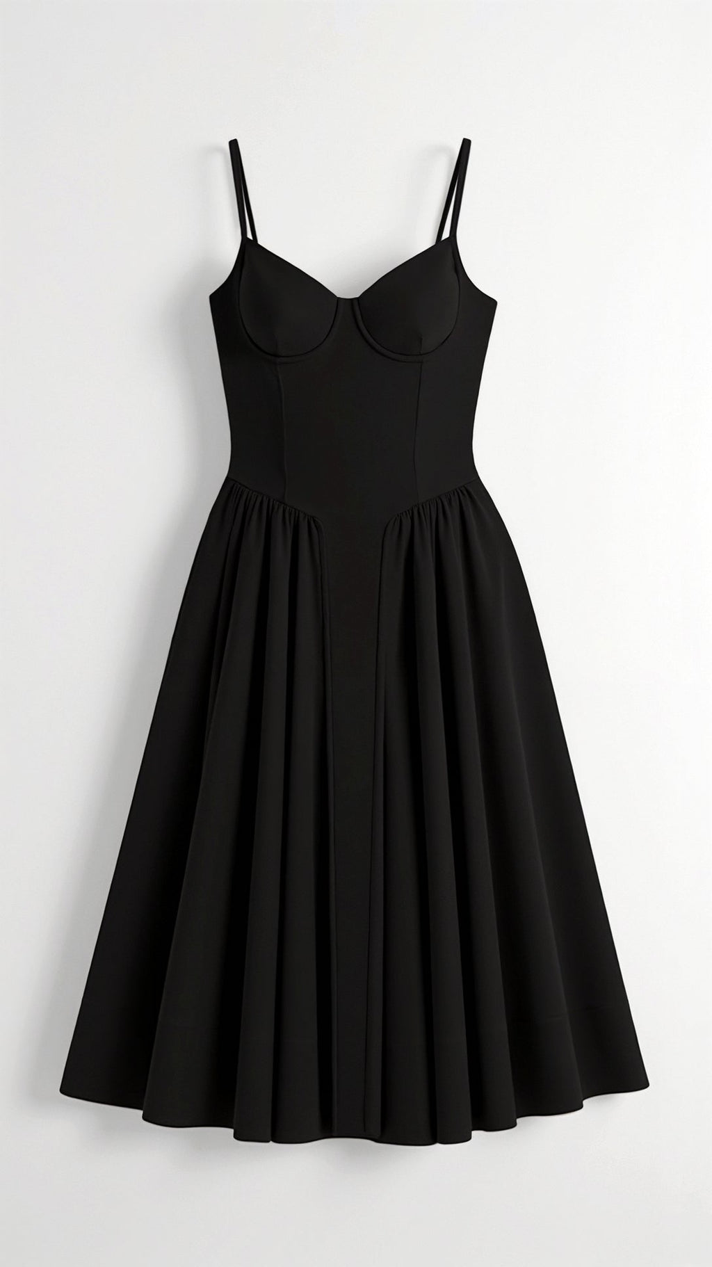 Women's Floral Corset Midi Dress for Summer Events