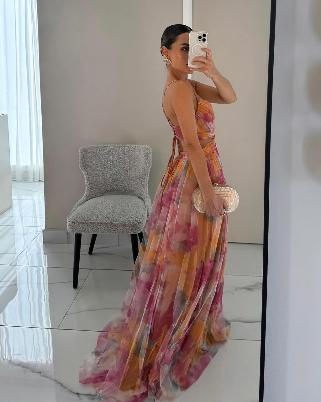Women's Floral Maxi Dress for Effortless Summer Style