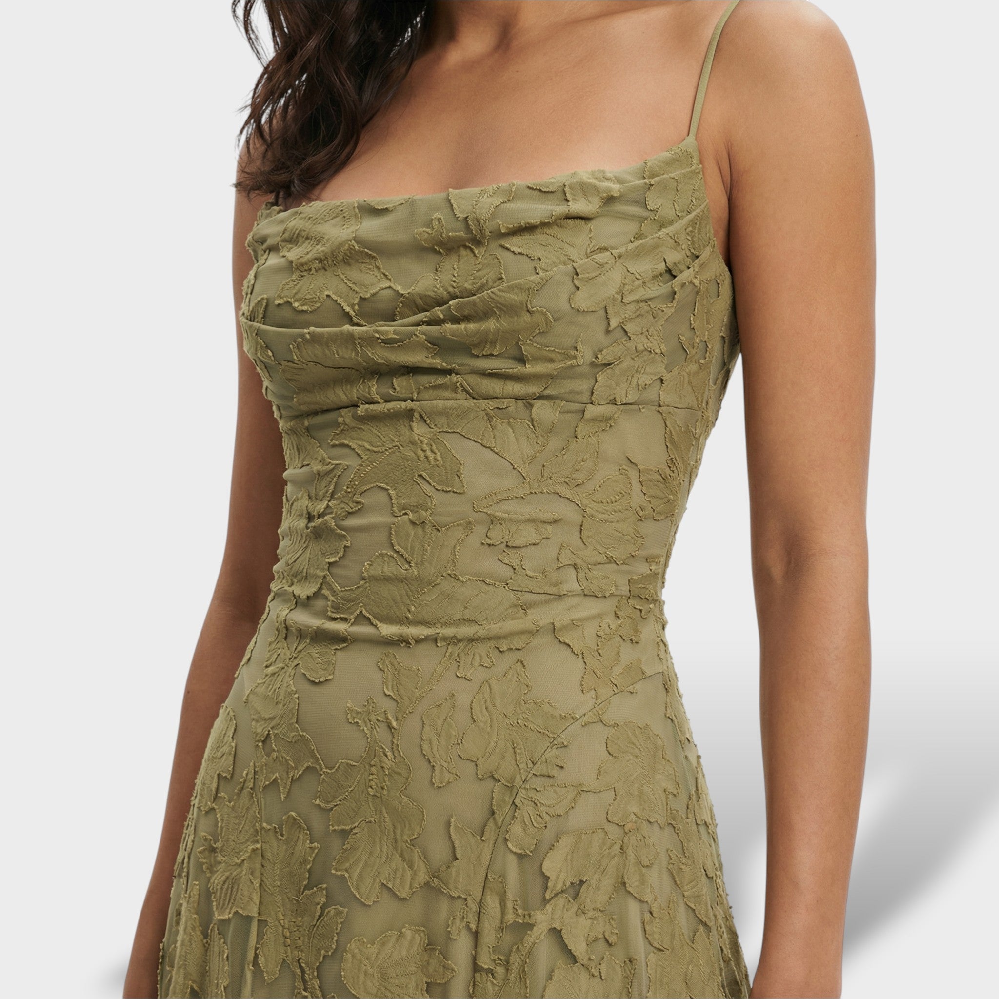 Women's Floral Open Back Maxi Dress for Parties
