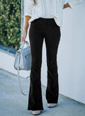Women's High-Waisted Flare Pants for Chic Style 0