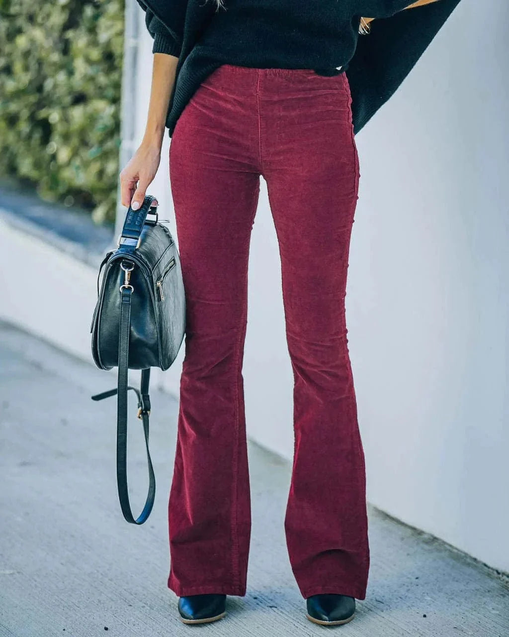 Women's High-Waisted Flare Pants for Chic Style 3