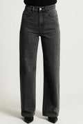 Women's High-Waisted Jeans – Stylish Straight Fit for Comfortable Autumn Wear