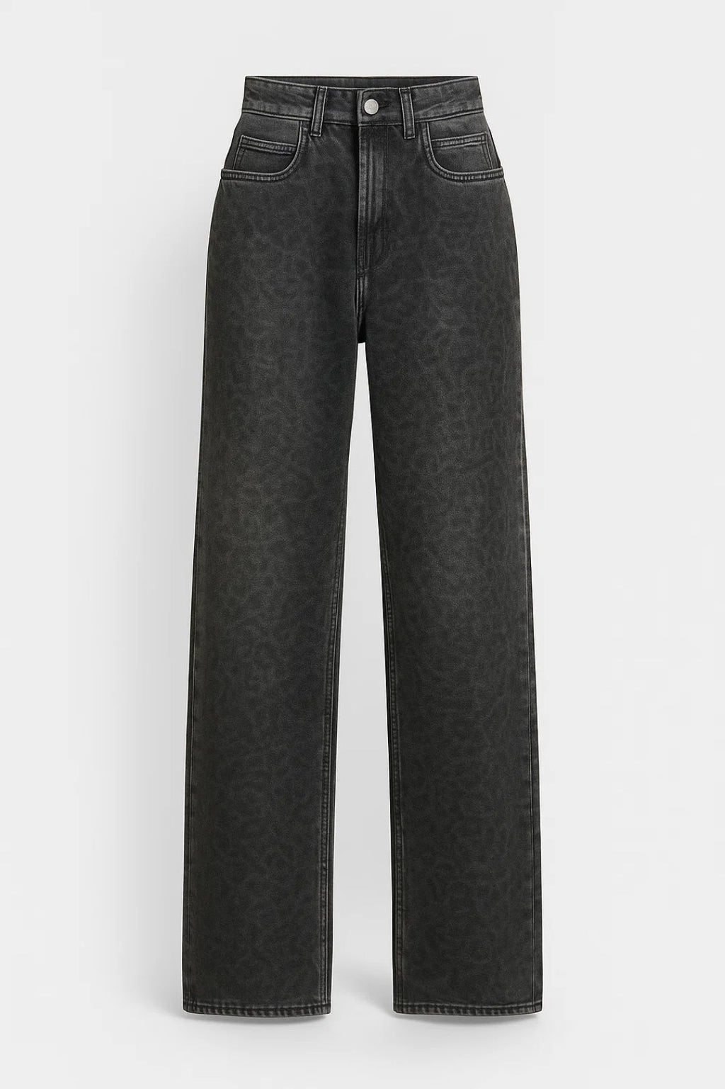 Women's High-Waisted Jeans – Stylish Straight Fit for Comfortable Autumn Wear