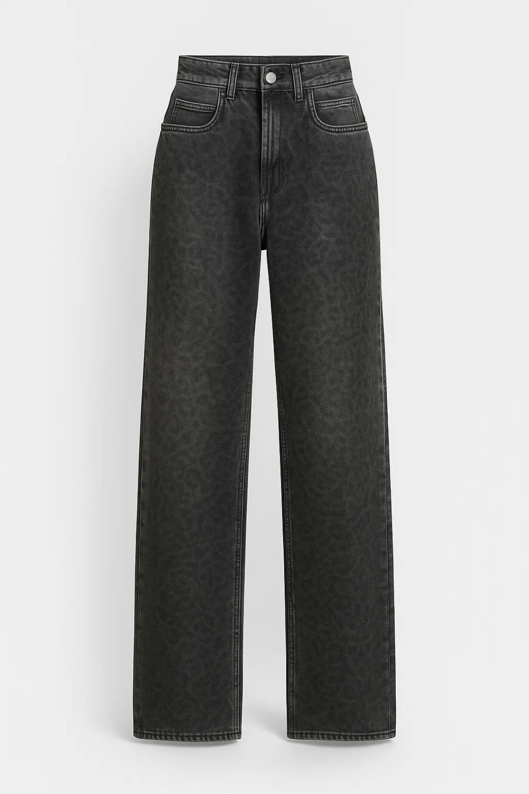 Women's High-Waisted Jeans – Stylish Straight Fit for Comfortable Autumn Wear