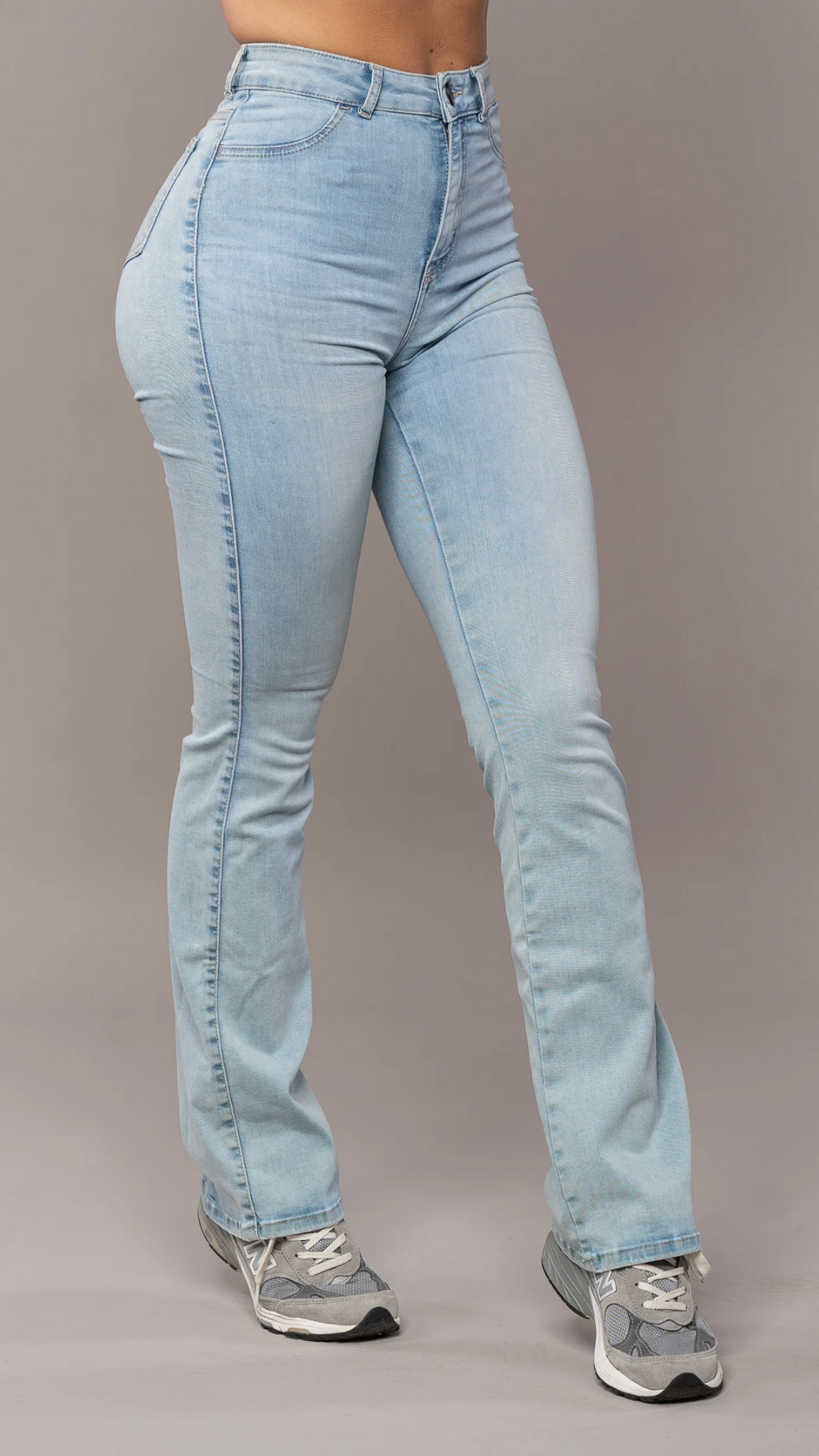 Women's High Waist Flare Jeans