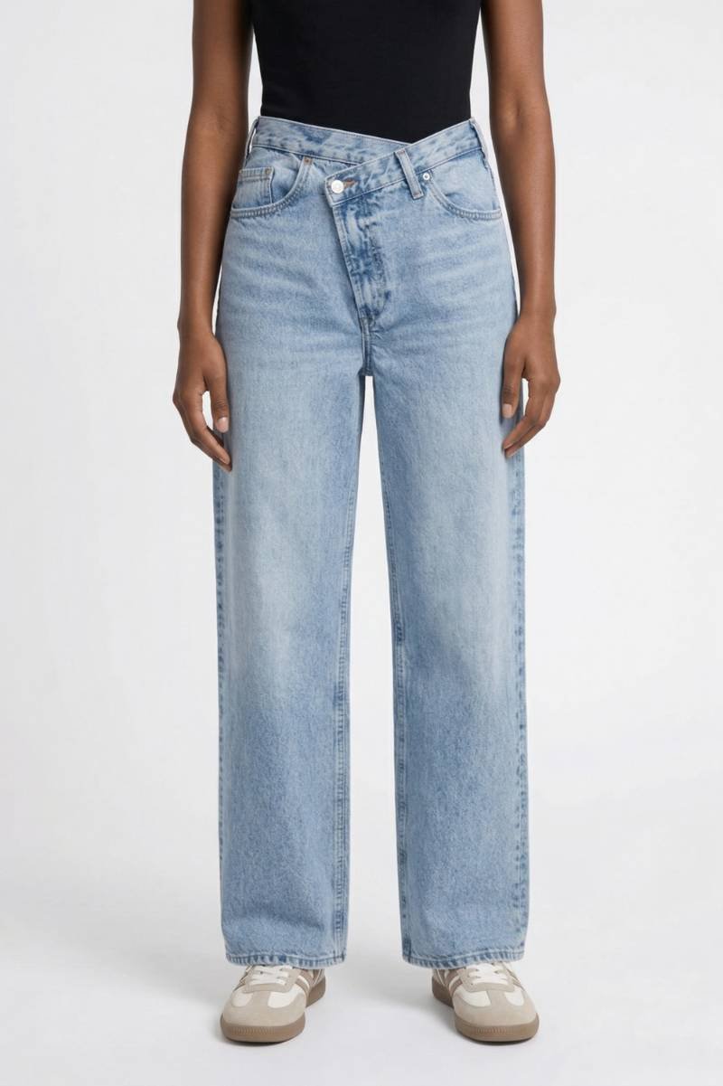 Women's High Waist Wide Leg Trousers