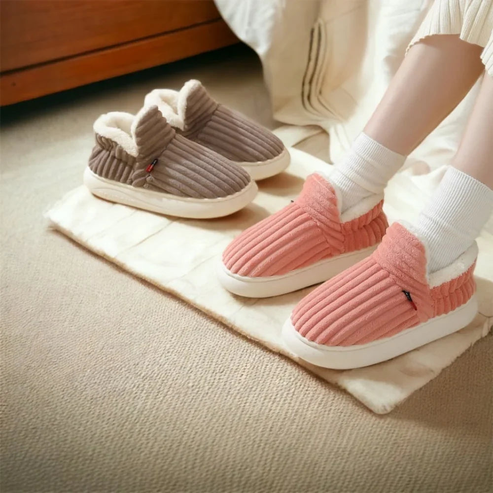 Women's Indoor Slippers and Slipper Socks with Plush Lining 2