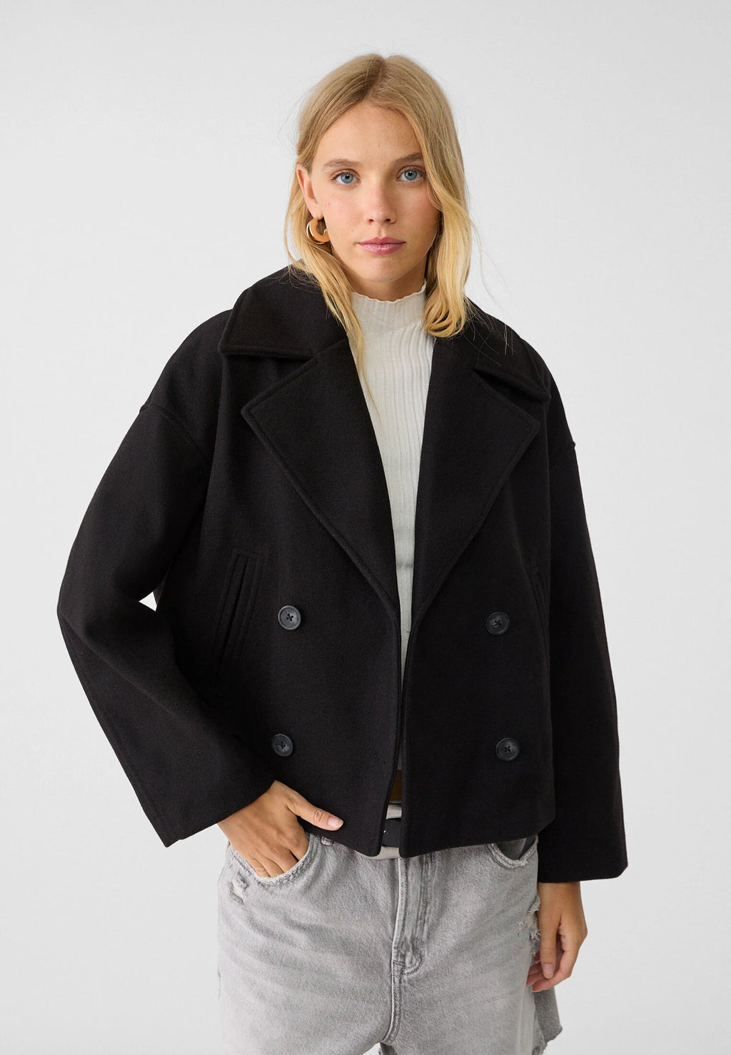 Women's Double Breasted Coat – Timeless Stylish Outerwear