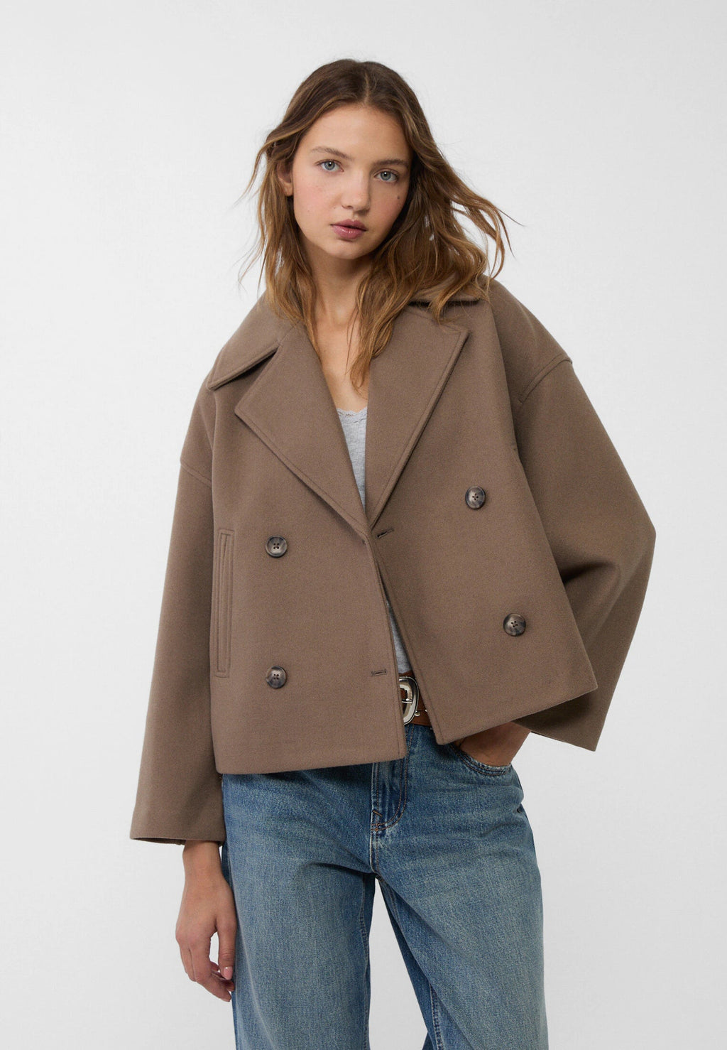 Women's Double Breasted Coat – Timeless Stylish Outerwear