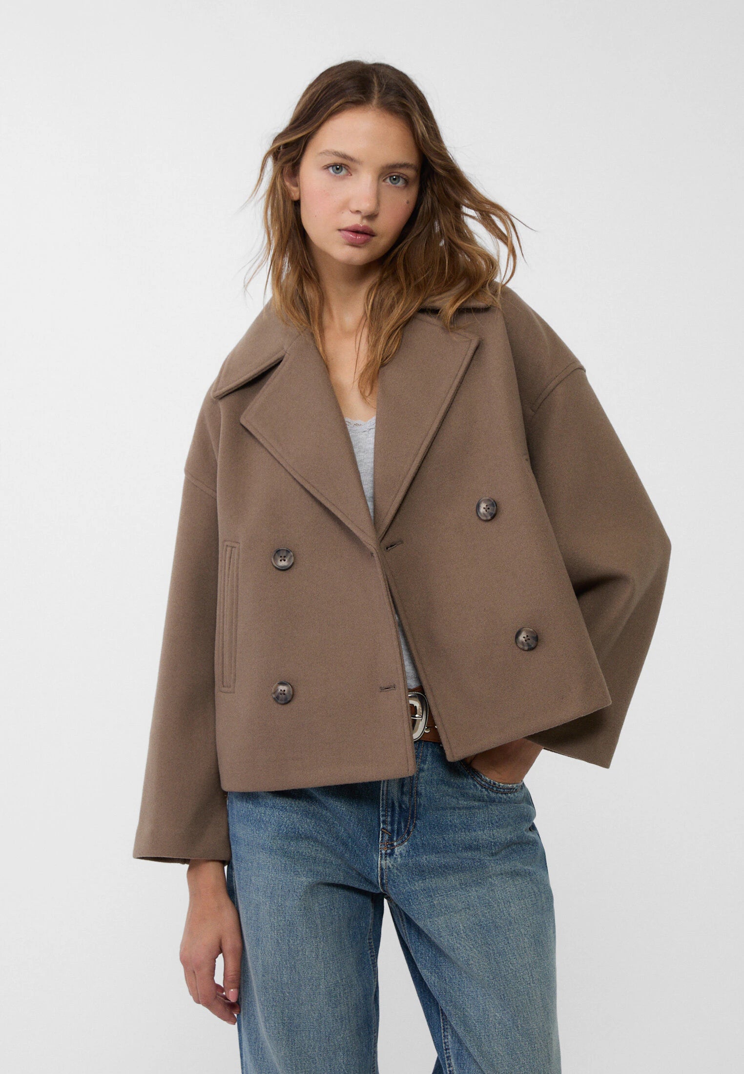 Women's Double Breasted Coat – Timeless Stylish Outerwear