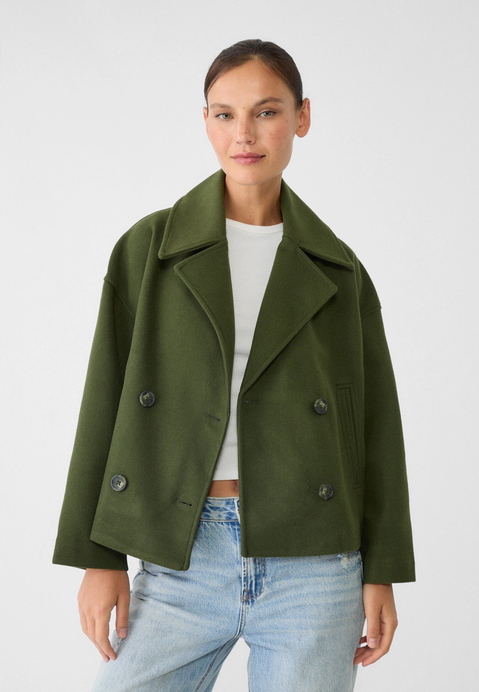 Women's Double Breasted Coat – Timeless Stylish Outerwear