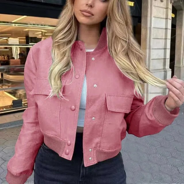 Women's Lightweight Spring Bomber Jacket