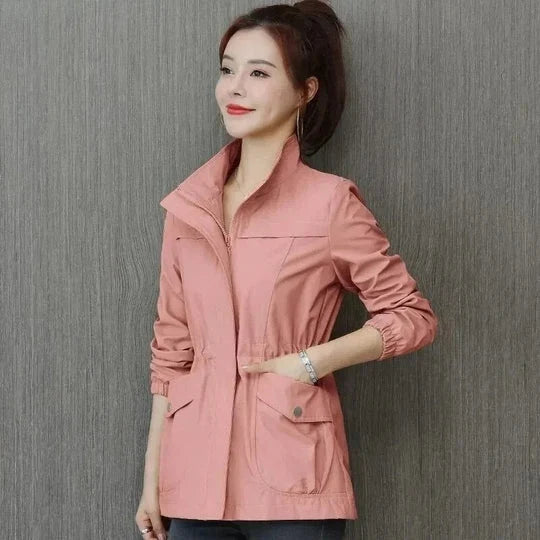 Women's Lightweight Waterproof Trench Coat 2