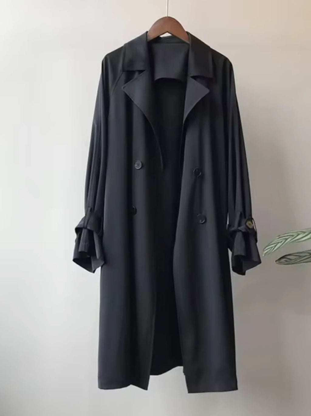 Women's Long Waterproof Trench Coat 0