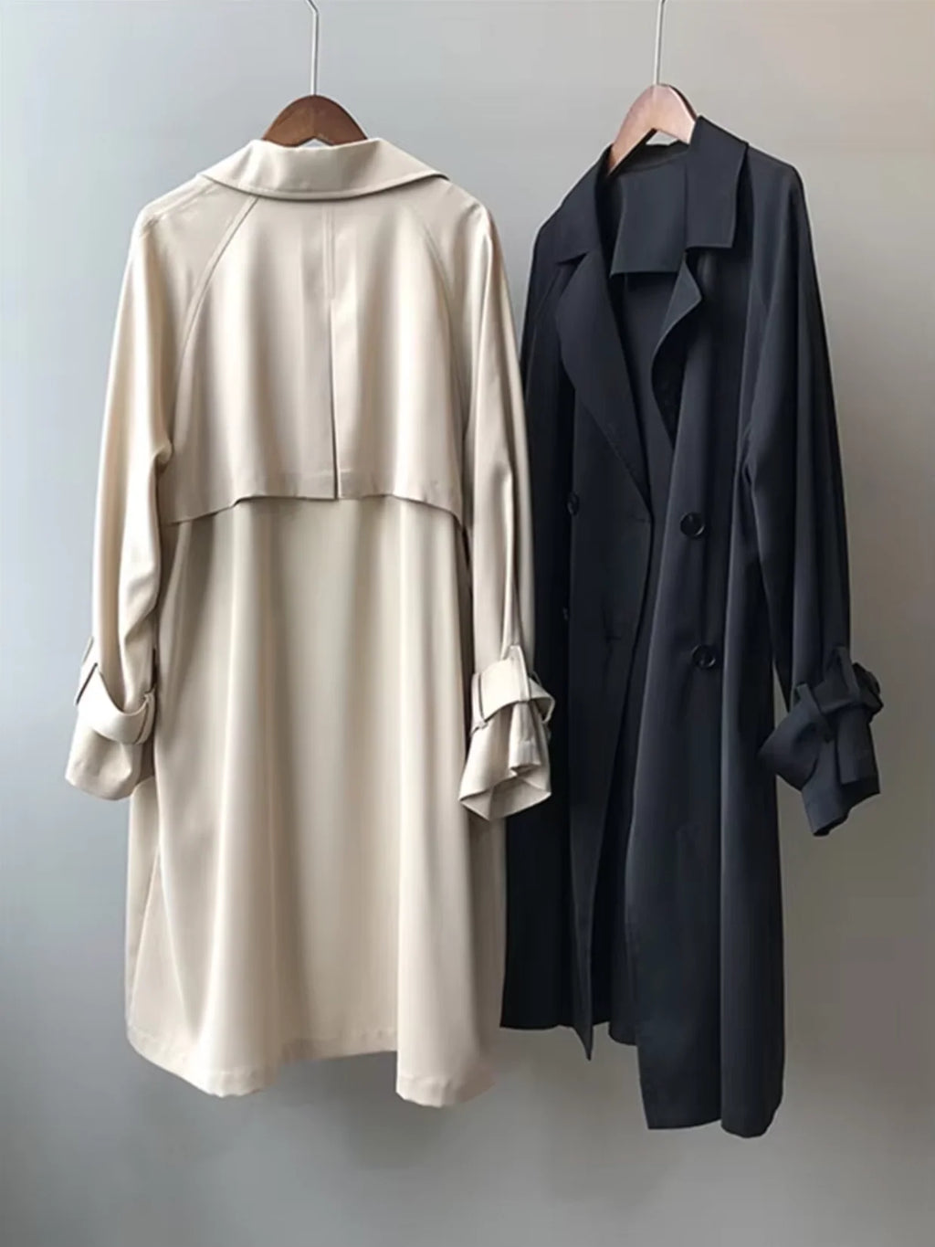 Women's Long Waterproof Trench Coat 3