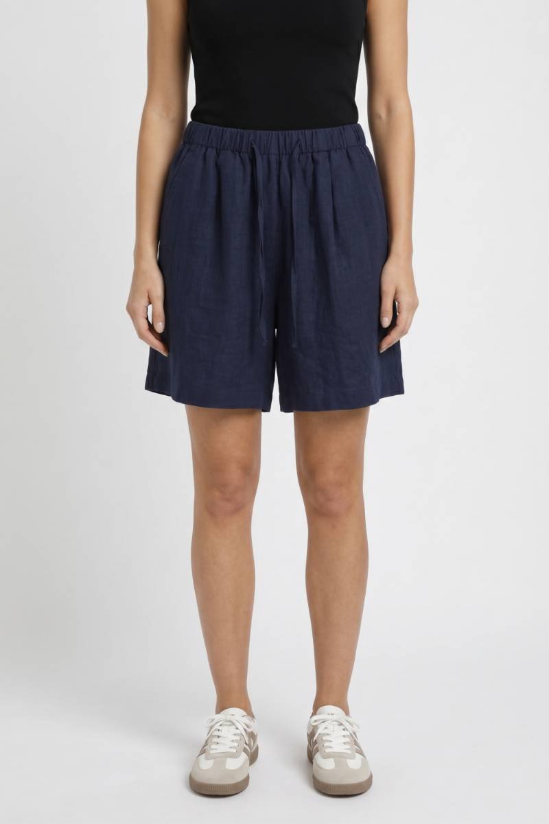 Women's Loose Fit Shorts with Elastic Waistband