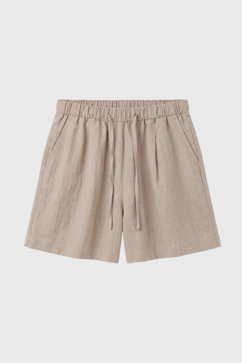 Women's Loose Fit Shorts with Elastic Waistband